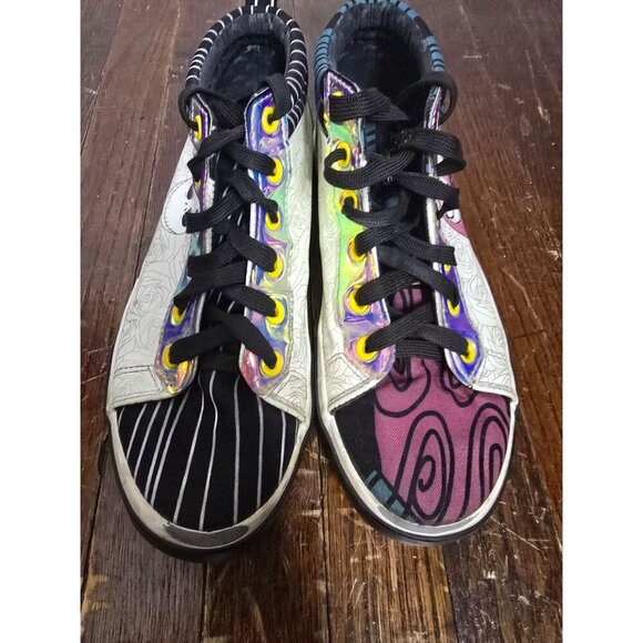 Disney Nightmare Before Christmas Mid Sneaker Jack Skellington Sally - Picture 3 of 11